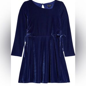 NEW Ava & Yelly Kid long sleeve, Velvet Dress, size 12.